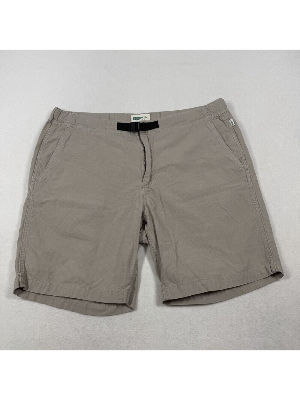 Wellen Men Organic Utility Belted Short Sz XL Stretch Lightweight Outdoor Hike